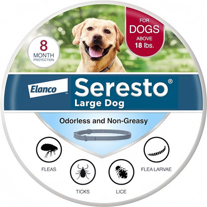 Elanco Seresto Flea and Tick Collar for Dogs